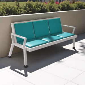 3 Linked Heavy Duty Visitors Bench Kenya – Durable Office & Waiting Seat